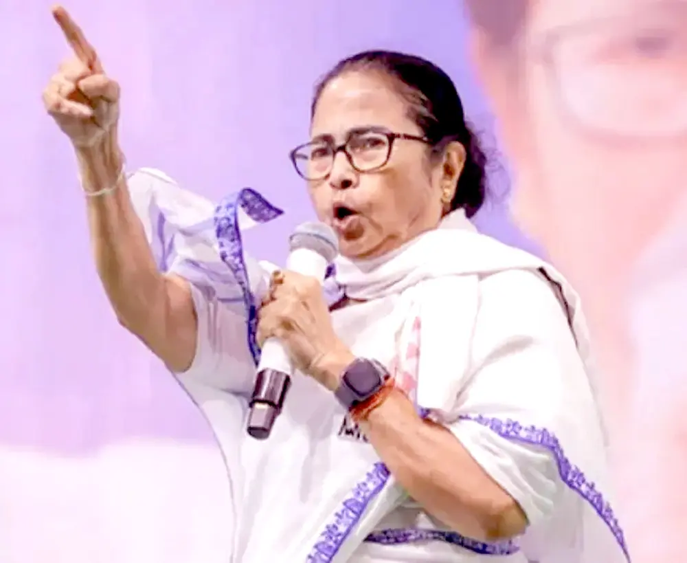 I will not let anyone take away the 'voting rights' of the people as long as I am alive: Mamata Banerjee.